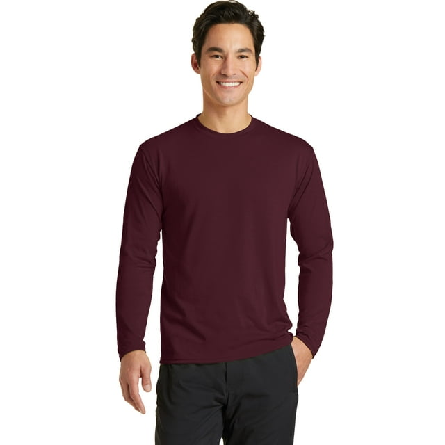 Long Sleeve Essential Blended Performance Tee