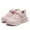 Pink, variant on Zecgelong Children's Fashion Mesh Lace Up Sneakers Color Matching Casual Comfortable Running Shoes Girls lightweight sneakers Size 4.5-5 Years