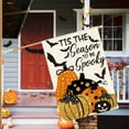 thumbnail image 2 of SM-XLHN Halloween House Flag 28x40 Inch Tis The Season To Be Spooky Double Sided Outside, Bat Pumpkin Holiday Yard Outdoor Decorative Flag, 2 of 6