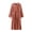 Red, variant on VANLOFE Unisex Warm Pajamas Household Clothes Solid Bathrobe Lengthened Night-robe Man's Nightgown Hooded Robes Navy Robes Sleepwear for Woman XL