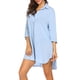 thumbnail image 2 of Txlixc Mujeres Traje de baño Cubrir Camisas, Damas Traje de baño Cubrir Ups Mini Vestido Bikini Playa Túnica Tops Txlixc Estilo de ocio, 2 of 7