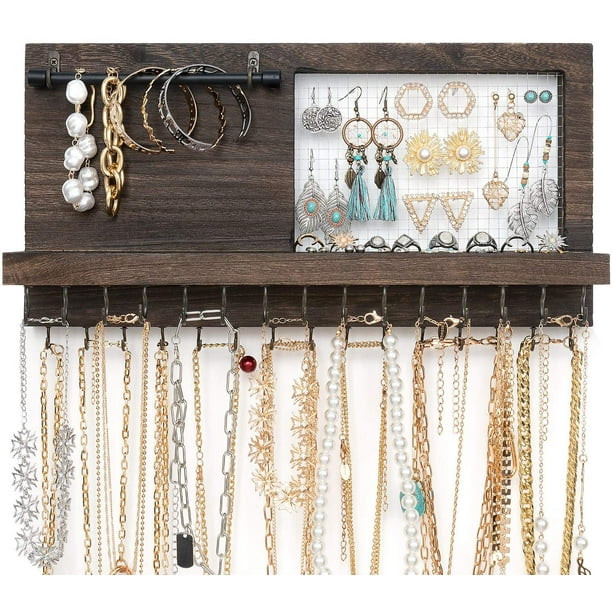 Wall mounted jewellery holder sale