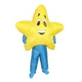 thumbnail image 4 of Disfraz inflable de estrella de Halloween para cumpleaños, espectáculos y presentaciones. Azul, 4 of 8