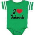 thumbnail image 3 of Inktastic I Love Taekwondo Boys or Girls Baby Bodysuit, 3 of 5