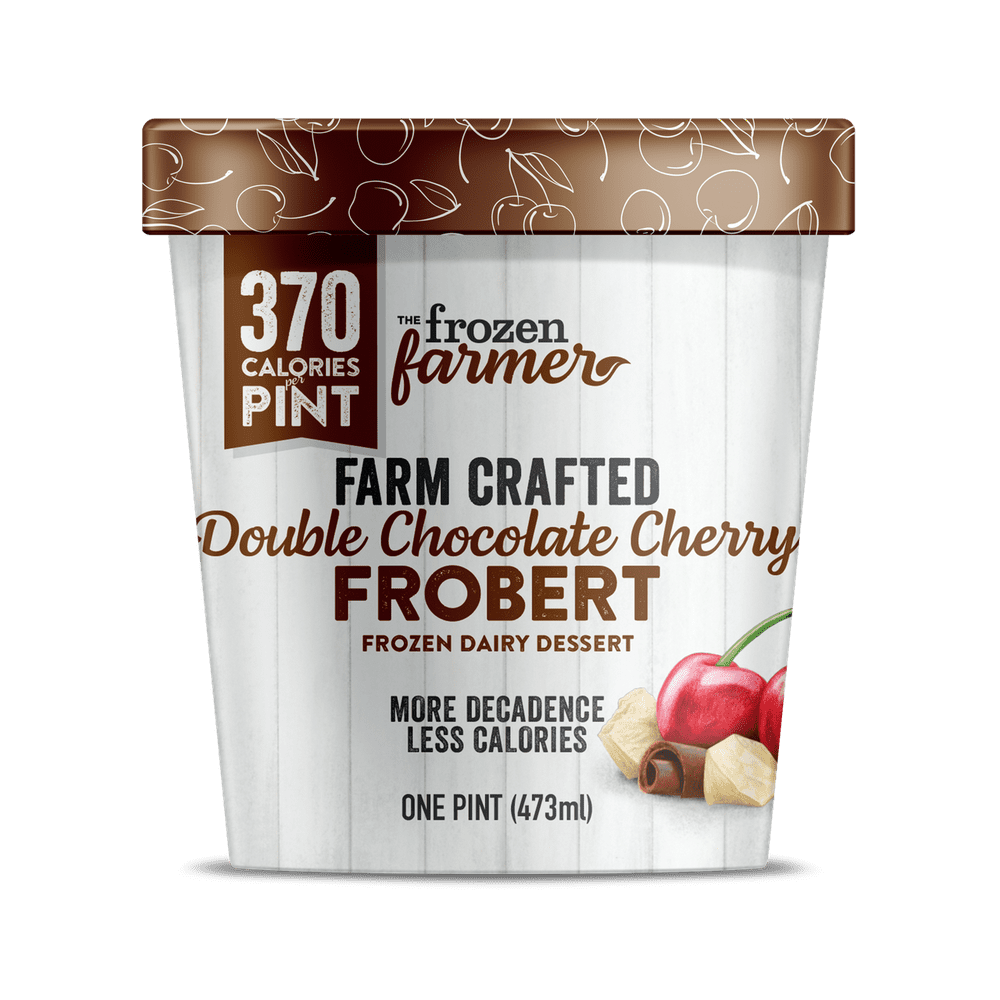 Frozen Farmer, Double Chocolate Cherry Frobert, 16 oz. (6 Count