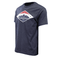 thumbnail image 3 of Eddie Bauer Men's 2 Pack Navy Graphic & Grey Crew S/S T-Shirt, 3 of 11