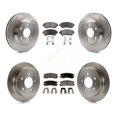 thumbnail image 1 of Transit Auto Front Rear Disc Brake Rotors and Semi-Metallic Pads Kit for Car 2005 Chevrolet Impala Monte Carlo From Chassis/VIN #59143076 K8F-102870, 1 of 11