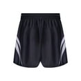 thumbnail image 4 of Moggemol Kids Boys Color Block Letter Printed Boxer Shorts Drawstring Elastic Waistband Boxer Trunk Black 6, 4 of 6