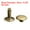 Bronze Tone, variant on 50 Sets Leather Rivets 9mm Double Cap Rivets 8mm Height Metal Studs Rivet, Gold Tone
