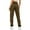Coffee, variant on Women Jogger Pants with Pockets Drawstring High Waist Sweatpants Fleece Cinched Bottoms Cozy Lounge Trousers