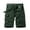 Army Green, variant on Uaswgudfs Cargo Shorts for Men 5 Inch Zipper Shorts Elastic Waist Drawstring Casual Hiking Shorts with Multi Pockets