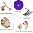 thumbnail image 4 of Guirnalda de luces SmilingTown, 24 x 20 LED, 2,2 m, color morado, 4 of 8