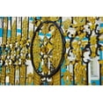 thumbnail image 2 of Ross, Nancy ,  Steve 18x13 Gold Ornate Wood Framed with Double Matting Museum Art Print Titled - Russia, Pushkin Gate detail at Catherine Palace, 2 of 4