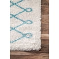 thumbnail image 3 of nuLOOM Stasia Soft & Plush Shag Area Rug, 5' 3" x 7' 6", Baby Blue, 3 of 4