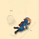 thumbnail image 2 of Adornos para acuarios de buceo con tanque, paisajismo, regalo de graduación, buzo flotante sumergido, hombre gordo azul, 2 of 5