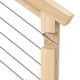 thumbnail image 5 of 40 Pack Angle Beveled Protector Sleeves, Wood Post Protector Stair Cable Railing 1/8, 30 Degree, 5 of 5