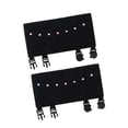thumbnail image 3 of Fundas para botas de skate, fundas protectoras para el cuerpo de skate, protectores para patines, fundas para patines de hielo, elásticas para Negro Talla S, 3 of 8