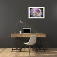 thumbnail image 3 of Crane, Rita 24x17 White Modern Wood Framed Museum Art Print Titled - Lavender Dahlia VII, 3 of 4