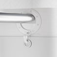thumbnail image 5 of Zenna Home InstaCurtain Fabric Hotel Shower Curtain, White, 5 of 5