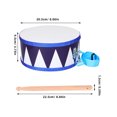 thumbnail image 4 of 1 juego de percusión musical Orff: caja multifunción, tambor de mano con mazos, instrumento musical ideal para principiantes, para escuelas, bandas y presentaciones., 4 of 8
