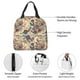 thumbnail image 4 of Easygdp Floral With Birds Bolsa Térmica Premium - Tela Oxford Impermeable, Gran Capacidad, Bolsillo Frontal, Unisex para Trabajo, Escuela, Actividades al Aire Libre y Picnics, 4 of 8