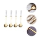 thumbnail image 5 of cucharas para café con forma de flor, delicadas y duraderas, para helado y postre., 5 of 7