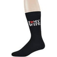 thumbnail image 4 of Gift for Boyfriend I Love My Girlfriend Socks Valentines Birthday Anniversary Christmas Gifts for Boyfriend Husband, 4 of 5