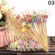 thumbnail image 2 of Disposable Bamboo Skewers Food Picks Buffet Cupcake Fruit Fork Party Cake Dessert Salad Vegetable Sticks Toothpick Skewer, 2 of 2