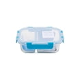 thumbnail image 1 of Contenedor Hermético Popit! Glass P4288D-8 Rectangular Con 2 Divisiones 580 mL, 1 of 4