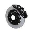 thumbnail image 3 of WILWOOD SUBURBAN TAHOE YUKON ESCALADE FRONT & REAR BIG BRAKE KIT with FREE BRAKE LINES & FLUID - WILWOOD AERO6 FRONT & AERO4 REAR, BLACK, 14 SLOTTED ROTORS 2000-2006 GM 1500 SUV with 2-PISTON OE REAR, 3 of 7