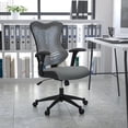 thumbnail image 2 of Pemberly Row Contemporary High Back Mesh Office Chair in Gray, 2 of 9