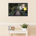thumbnail image 3 of PinPix 30x20 Custom Cork Bulletin Board Stop Wishing Start Doing Poster Board Has a Fabric Style Canvas Finish, Framed in Stop Wishing Start Doing, by ArtToFrames (PinPix-1489), 3 of 5