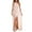 Beige, variant on Fesfesfes Women's Spring Solid Slimming Slit One Shoulder Sleeveless High Waist Long Dresses Women Dress