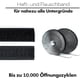 thumbnail image 3 of 3m x 16mm Klettband selbstklebend extra stark doppelseitig (Flauschband schwarz) - Selbstklebende Klettbänder Hakenband Klebepads Klett Band Klettverschlussband beidseitig in Industriequalität Vhermosa TJQ-221104196-3, 3 of 8
