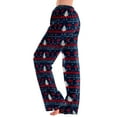 thumbnail image 6 of Xuniizn Pajamas Pants for Women, Plus Size Elastic Christmas Plaid Loungewear Pants, Holiday Cozy Casual Pajamas, 6 of 7