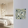 thumbnail image 4 of Yayeee Toggle Light Switch Wall Plate 3-Gang 6.37"x4.48" Decorative Outlet Cover, Light Floral, 4 of 7