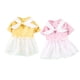 thumbnail image 1 of Vestido con lazo para perro, falda para mascota, cachorro, perro, princesa, ropa a rayas, suministros suaves y cómodos para mascotas para primavera y verano, 1 of 8
