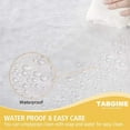 thumbnail image 2 of Eco Modern Collection Clear Crystal Shower Curtain Liners, 72"x72", Reversible, 16 Count, 2 of 11