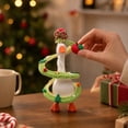 thumbnail image 5 of PYURTEP Christmas Porch Goose Outfits, 7 inch Mini Xmas Tree Suit, Decorative Reusable Goose Outfits for Statue Christmas Desktop Decor, 5 of 7