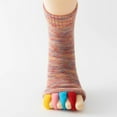 thumbnail image 5 of Toe Separator Yoga Toe Socks for Women Open Toe Socks Corrective Thumb Valgus Five-Toe Socks,  Foot Care, Lightweight Socks, Minimalist Design, Durable Socks, Hand Wash Only, Therapeutic Socks, Foot, 5 of 7