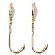 thumbnail image 3 of Faux Diamond Curtain Drapery Tiebacks Door Wall Tassel Hooks Holder 2pc Gold BLESIY none, 3 of 8