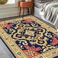 thumbnail image 6 of 6.5'x10' farmhouse rug boho carpet runner rug neutral non slip rug outdoor carpet, 6 of 9