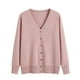 thumbnail image 1 of Pntutb, nuevo suéter para mujer de primavera y otoño, cárdigan con cuello en V, manga larga, cárdigan extragrande de punto para mujer, exterior Pntutb Pntutb-2384, 1 of 6