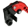 thumbnail image 6 of Unique Bargains 1 Pair Motorcycle Brake Clutch Levers Adjustable Folding CNC for Kawasaki ZX6R 636 2019-2021 Red, 6 of 6