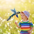 thumbnail image 4 of Wzzjkit Outdoor Wooden Parrots Windmill Decorative Figurine, 4 of 6