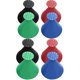 thumbnail image 1 of Raspador de hielo redondo de 4 colores, 8 piezas, embudo mágico, herramienta de eliminación de nieve, raspador de hielo, embudo mágico, herramienta de eliminación de nieve, raspador de hielo, 1 of 5