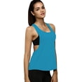 thumbnail image 1 of eloria Women's Gym Vest Tank Top Camisole Women Spaghetti Racerback Crop Top Active Wear Yoga Workout Top, 1 of 2