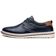 thumbnail image 5 of LASUDRAA Men's Casual Oxford Shoes Flat Fashion Sneakers mens Formal Derby Shoes, 5 of 7