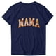 thumbnail image 1 of Camiseta de Cuello Redondo Impresa Del Día de la Madre para las Mujeres, Camiseta Casual de Manga Corta para la Primavera Y el Verano, 1 of 3