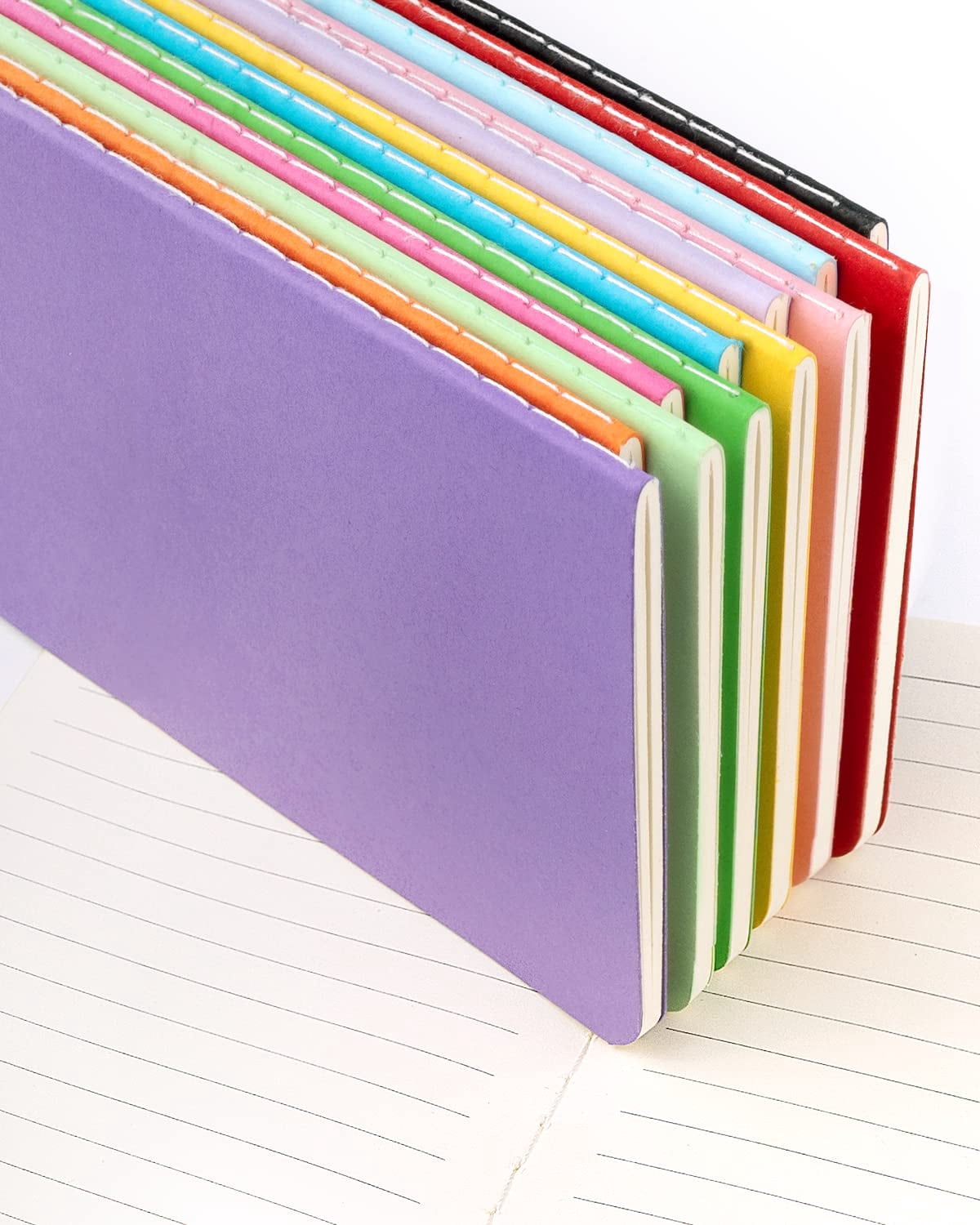 Small Lined Notepads Bulk 36 Pack Mini Pocket Notebooks Journal Set Colorful Cover For 3.5 X 5.5 Inches  30 Sheets/60 Pages